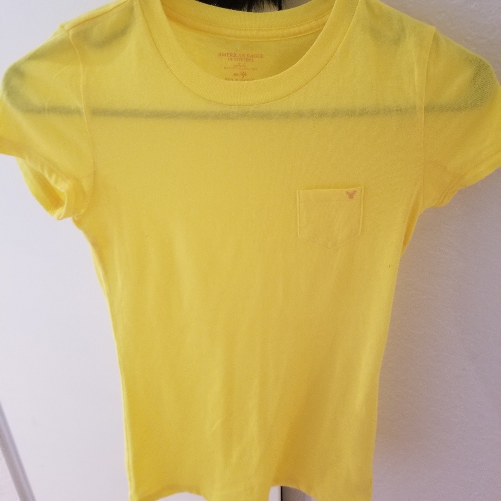 NWOT American Eagle Yellow top